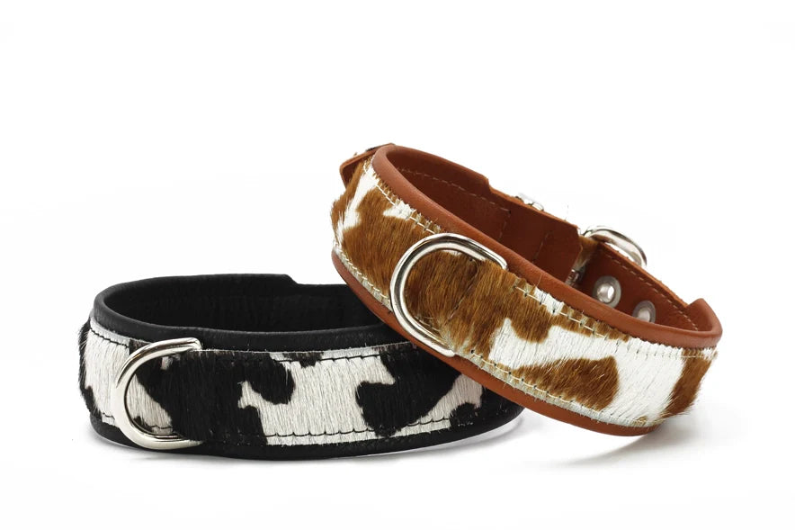 Halsband Kuhfell