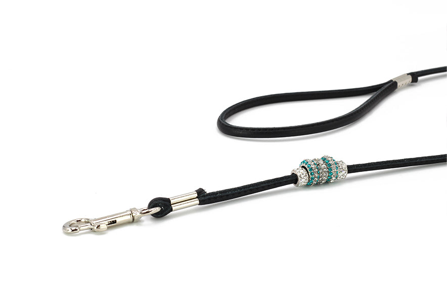 Showleine Fein 1m mit Perlen