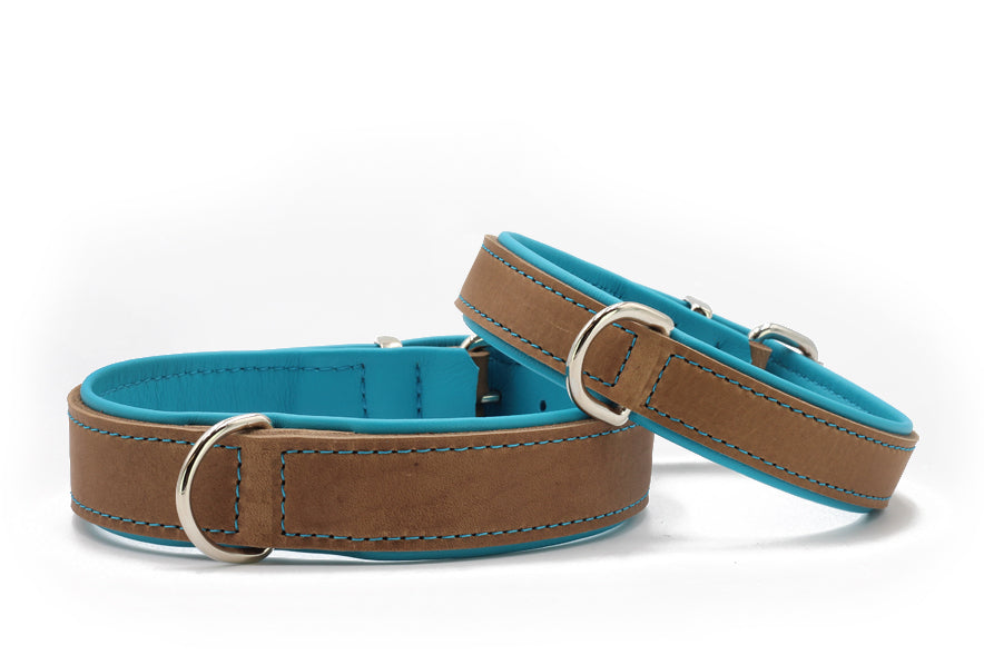 Halsband Klassik Premium Mokka