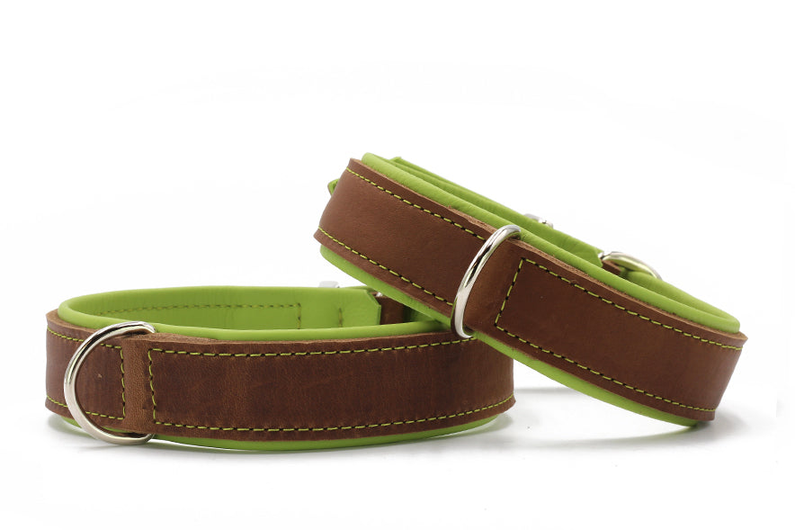 Halsband Klassik Premium Mokka