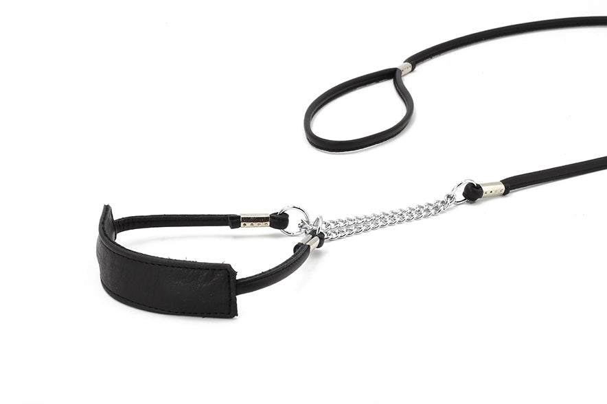 Showleine Fein mit Kehlkopfschutz Plus