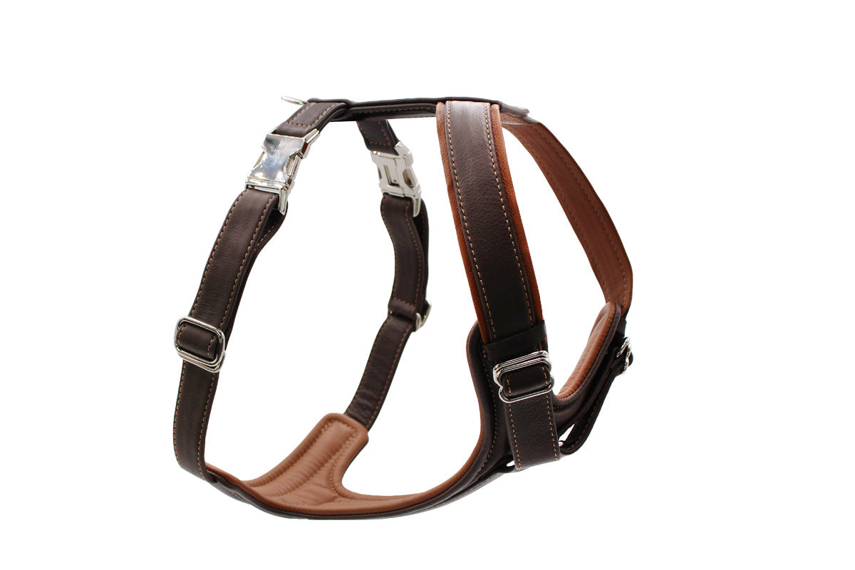 Ledergeschirr zweifach verstellbar